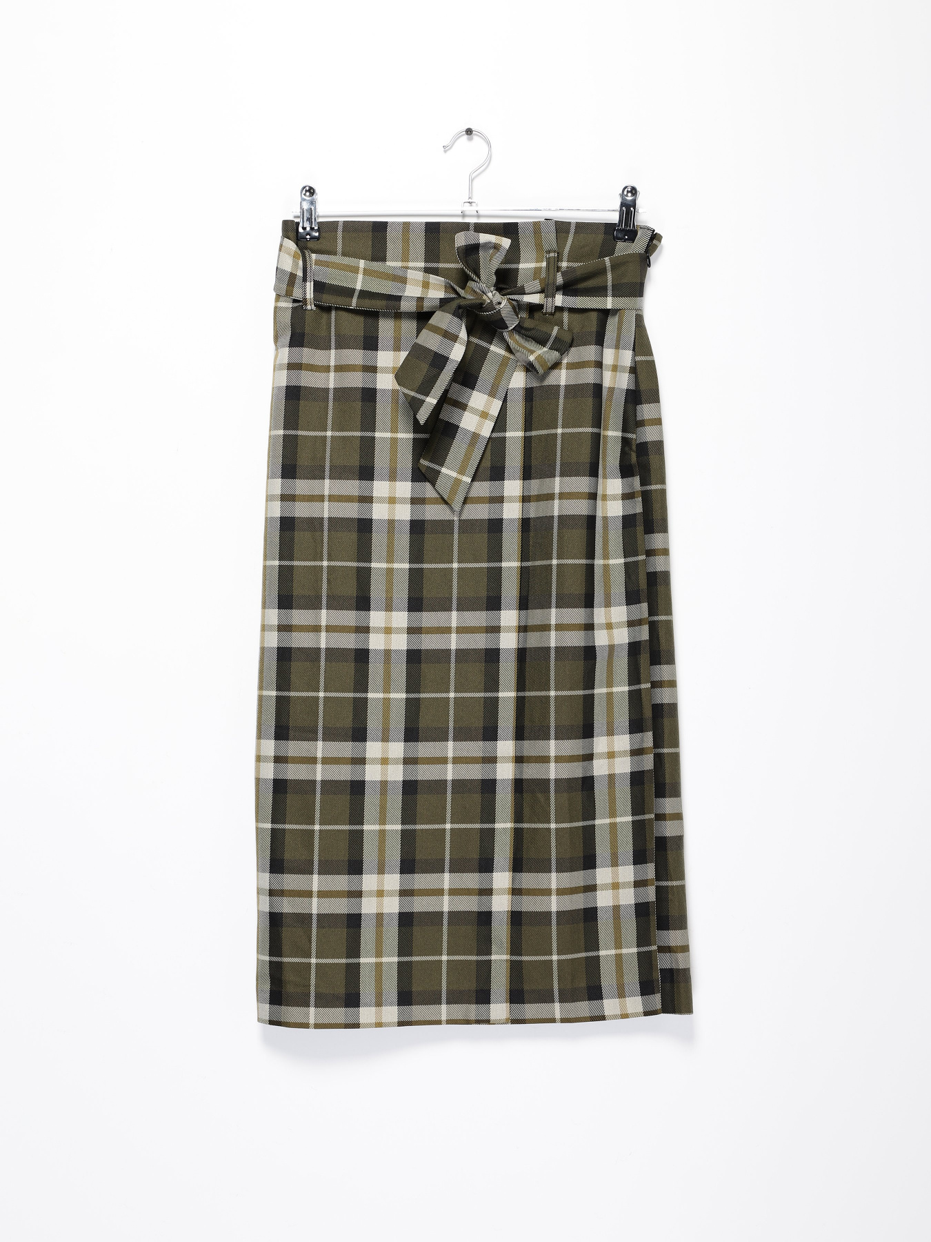 Спідниці H&M модель 0928928_хакі комб. Фото