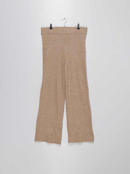 Брюки H&M модель 0943274_бежевий Фото