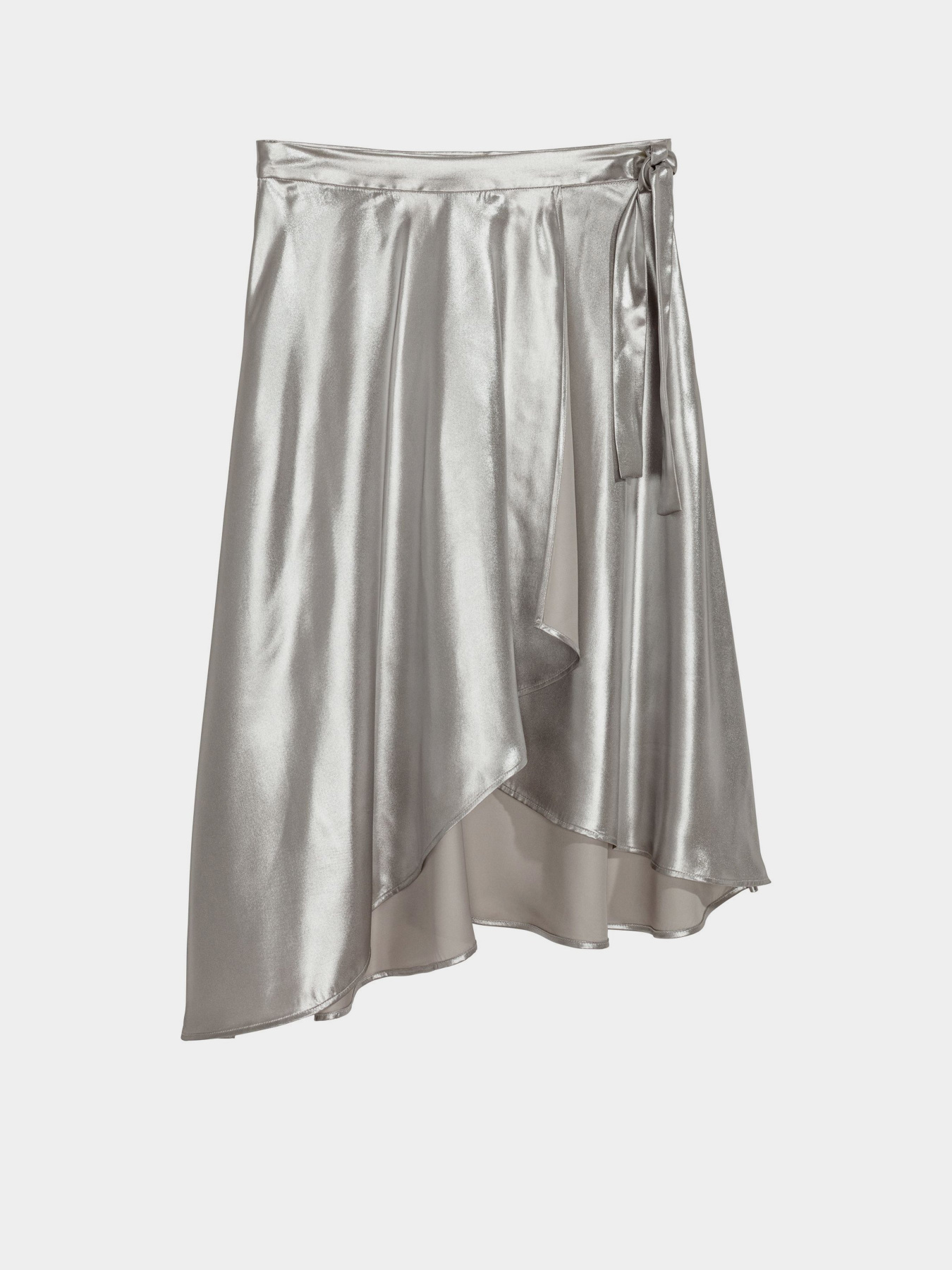 Спідниці H&M модель 0558364_срібний Спідниці H&M модель 0558364_срібний Фото