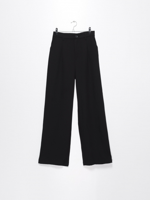 Брюки H&M модель 0946640_чорний Фото