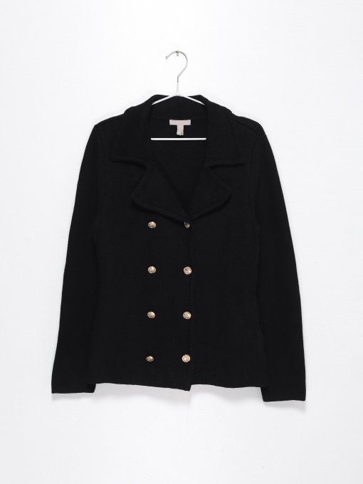 Свитры и кардиганы H&M модель 0948853_чорний Фото