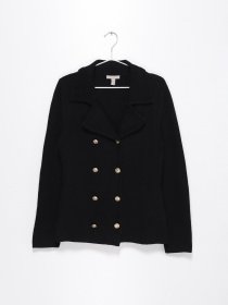 Свитры и кардиганы H&M модель 0948853_чорний Фото