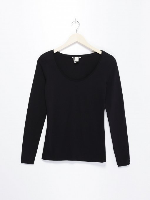 Худи и свитшоты H&M модель 0116379_чорний Фото