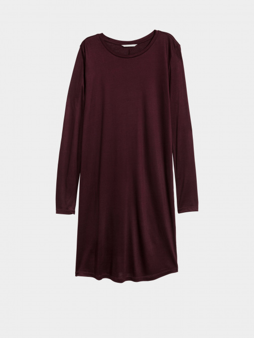 Платья H&M модель 0561370_т.бордовий Фото