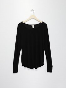 Худи и свитшоты H&M модель 0230027_чорний Фото