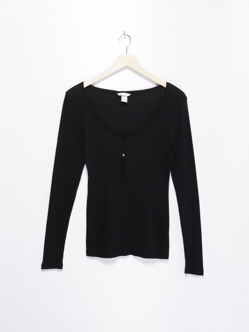 Худи и свитшоты H&M модель 0237222_чорний Фото