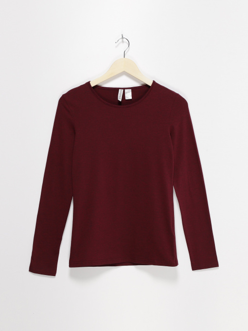 Худи и свитшоты H&M модель 0238197_бордовий Фото