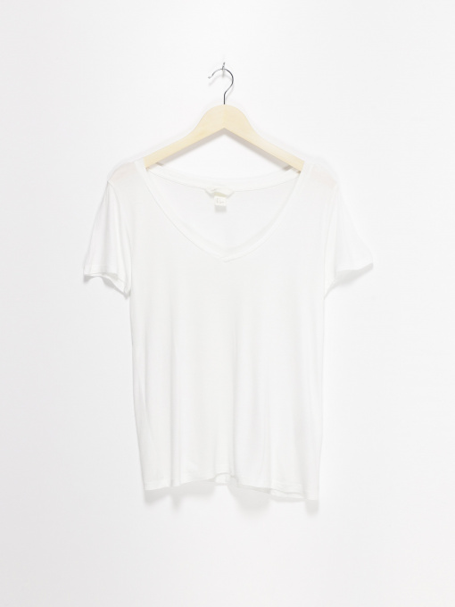 Футболки і поло H&M модель 0257667_білий Фото