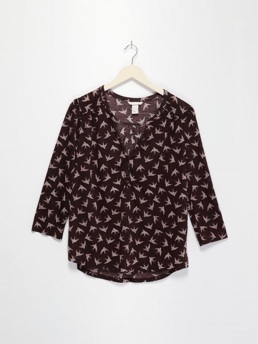 Худи и свитшоты H&M модель 0308061_т.фіолетовий комб. Фото