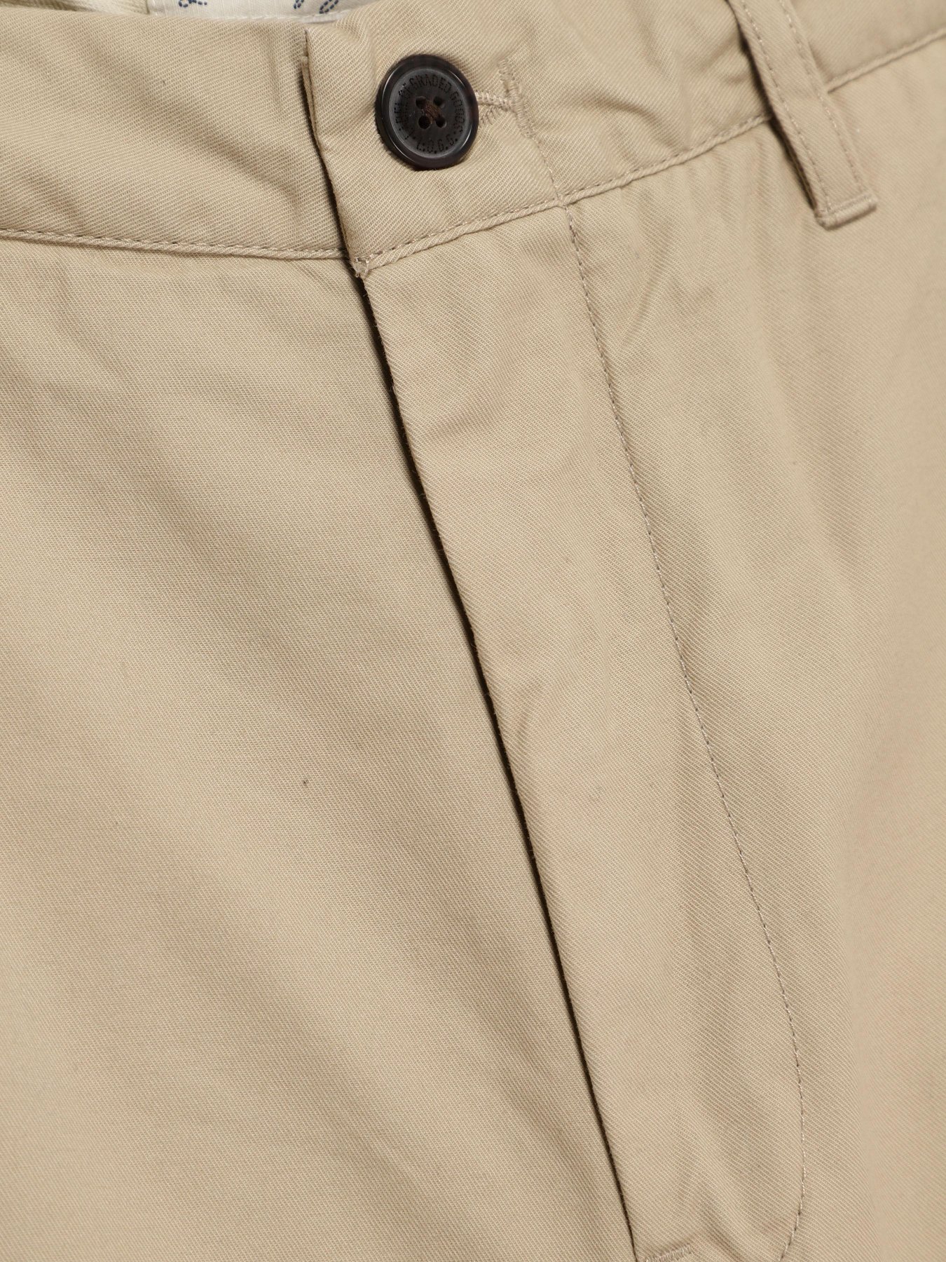 Брюки H&M модель 0349637_бежевий Фото