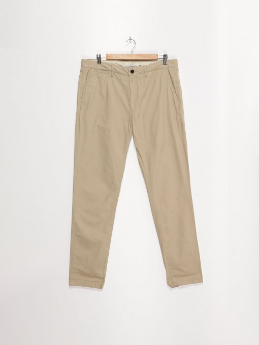 Брюки H&M модель 0349637_бежевий Фото
