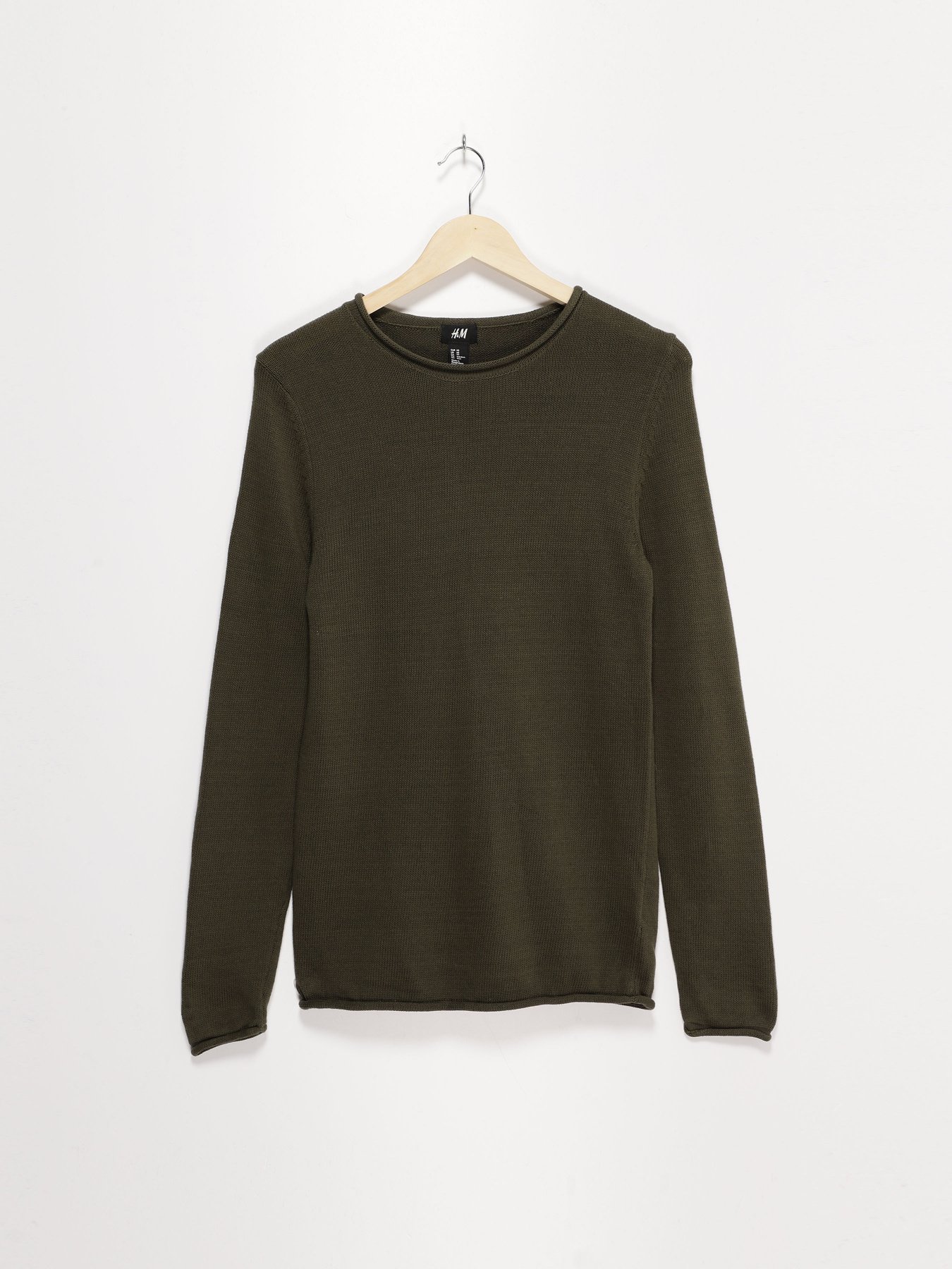Свитры и кардиганы H&M модель 0357770_хакі Свитры и кардиганы H&M модель 0357770_хакі Фото