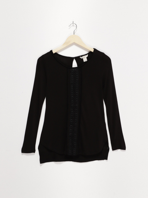 Худи и свитшоты H&M модель 0357997_чорний Фото