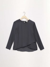 Сорочки H&M модель 0372306_т.сірий Фото