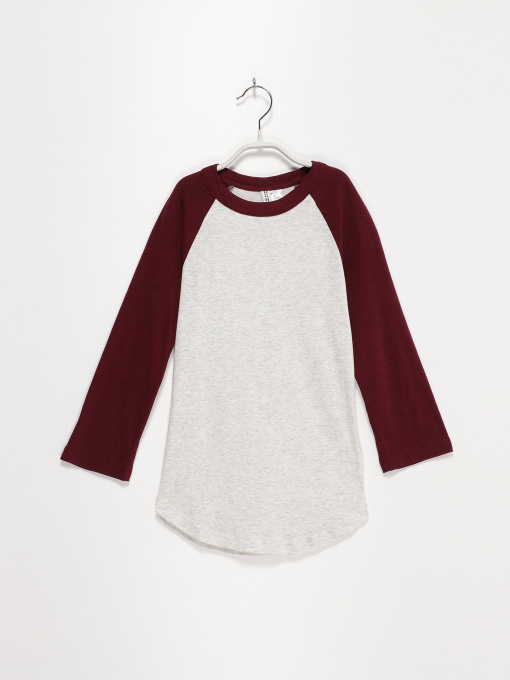 Худи и свитшоты H&M модель 0375849_с.сірий з бордовим Фото