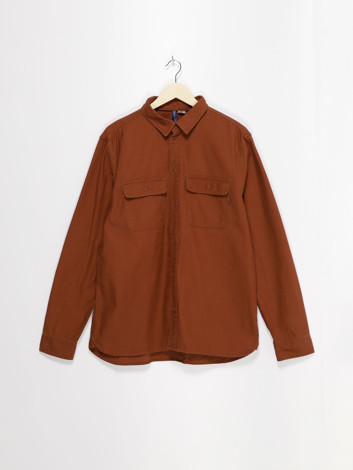 Сорочки H&M модель 0379457_коричневий Фото