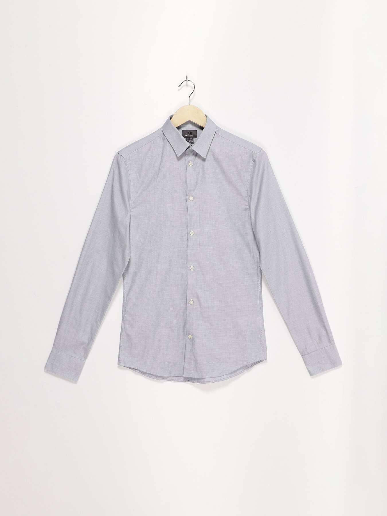 Сорочки H&M модель 0394938_синій комб. Фото