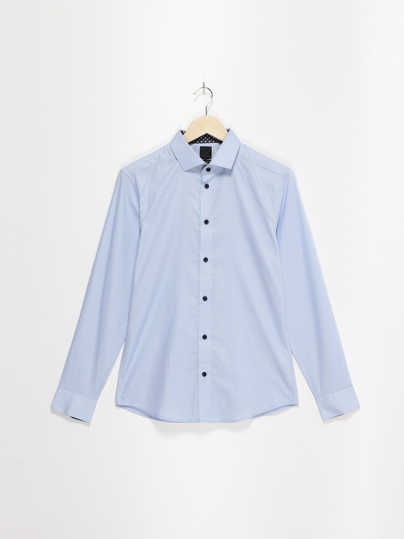 Сорочки H&M модель 0395127_блакитний Фото
