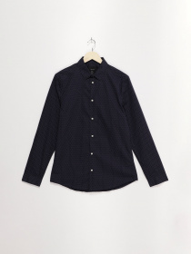 Рубашки H&M модель 0395151_т.синій комб. Фото
