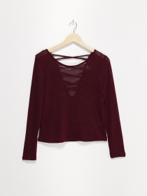 Свитры и кардиганы H&M модель 0395495_фіолетовий Фото
