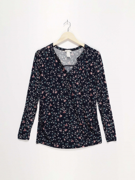 Худи и свитшоты H&M модель 0398622_т.синій комб. Фото