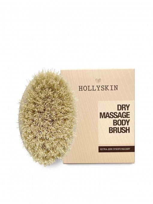 Щітка для сухого масажу Dry Massage Body Brush Hollyskin модель 4823109700475 Фото