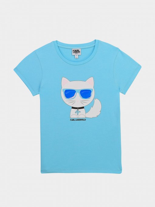 Футболки и поло Karl Lagerfeld Kids модель Z15292/733 Фото