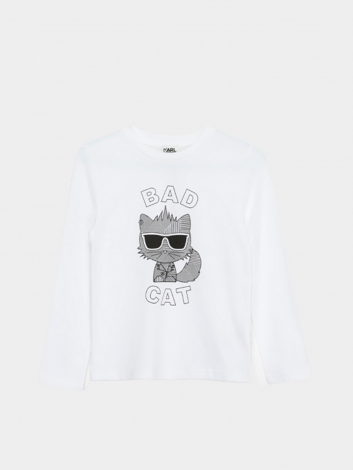 Худи и свитшоты Karl Lagerfeld Kids модель Z25315/10B Фото