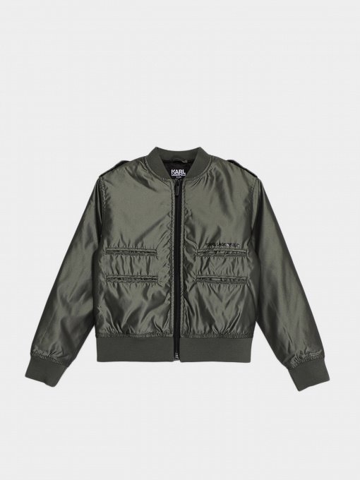 Куртки та дублянки Karl Lagerfeld Kids модель Z26083/665 Фото