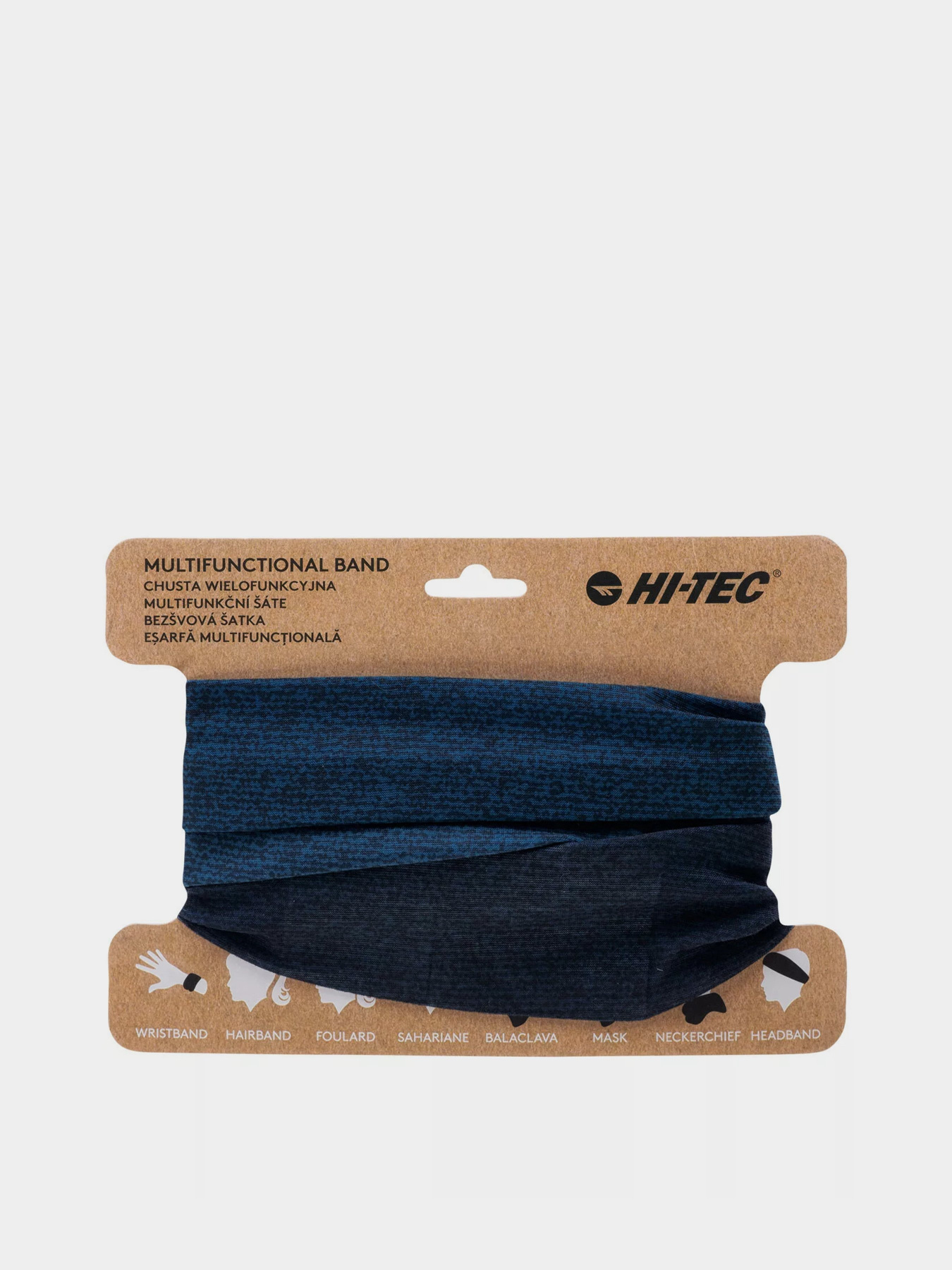 Шарфы и платки Hitec Temi модель TEMI-BLUE DENIM PRINT Шарфы и платки Hitec Temi модель TEMI-BLUE DENIM PRINT Фото