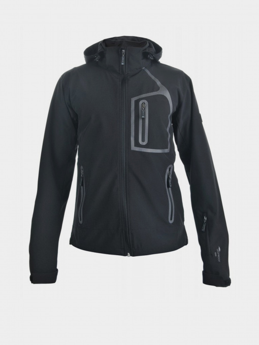 Куртки та дублянки Hitec Nils модель NILS-BLACK/BLACK Фото