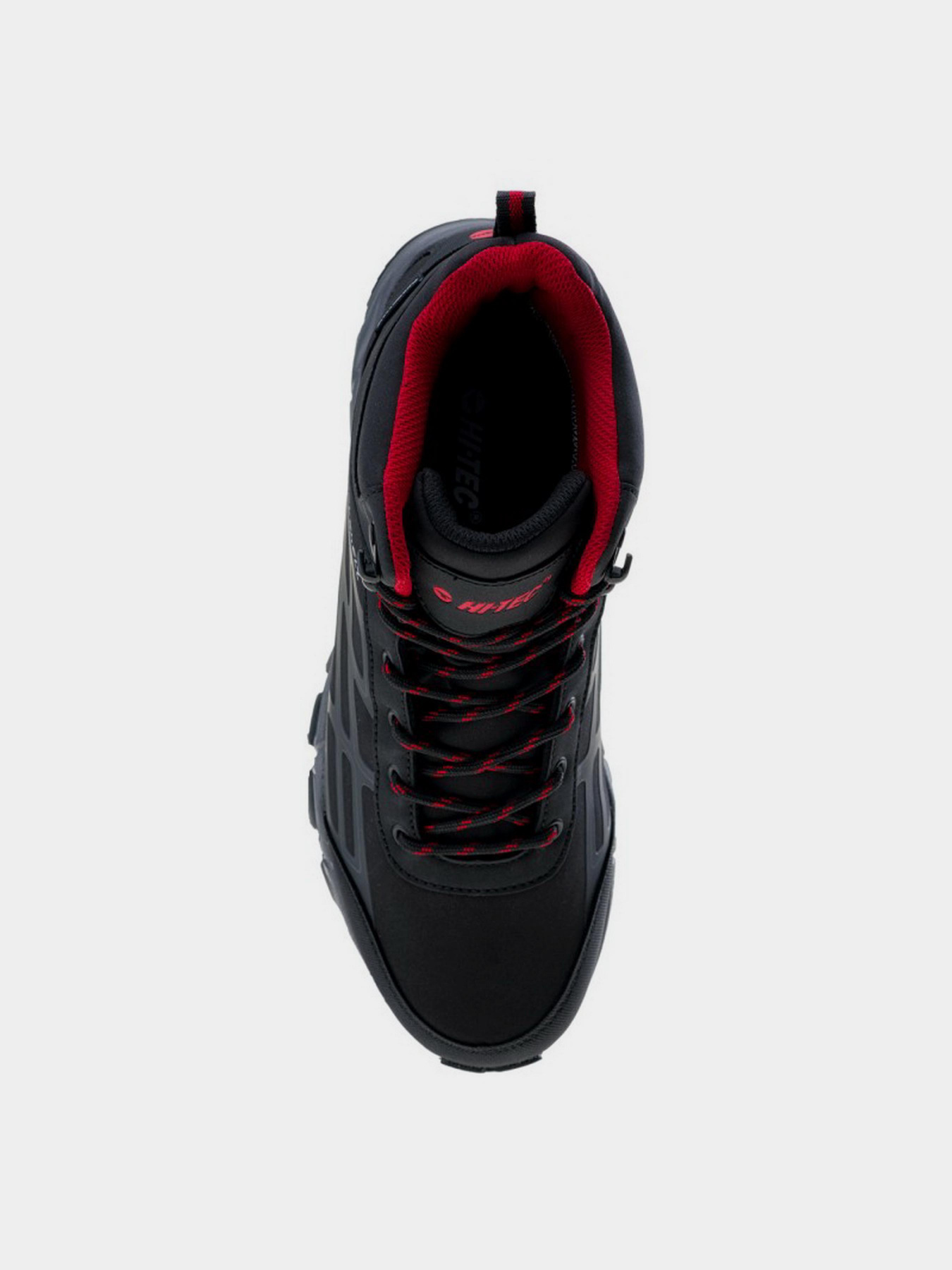 Черевики та чоботи Hitec Mitoko Mid WP модель MITOKO MID WP-BLACK/TANGO RED Фото