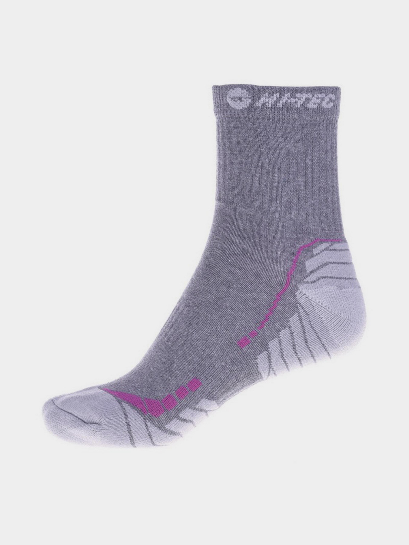 Носки и гольфы Hitec Voren модель VOREN-GREY/LIGHT GREY/PINK Фото