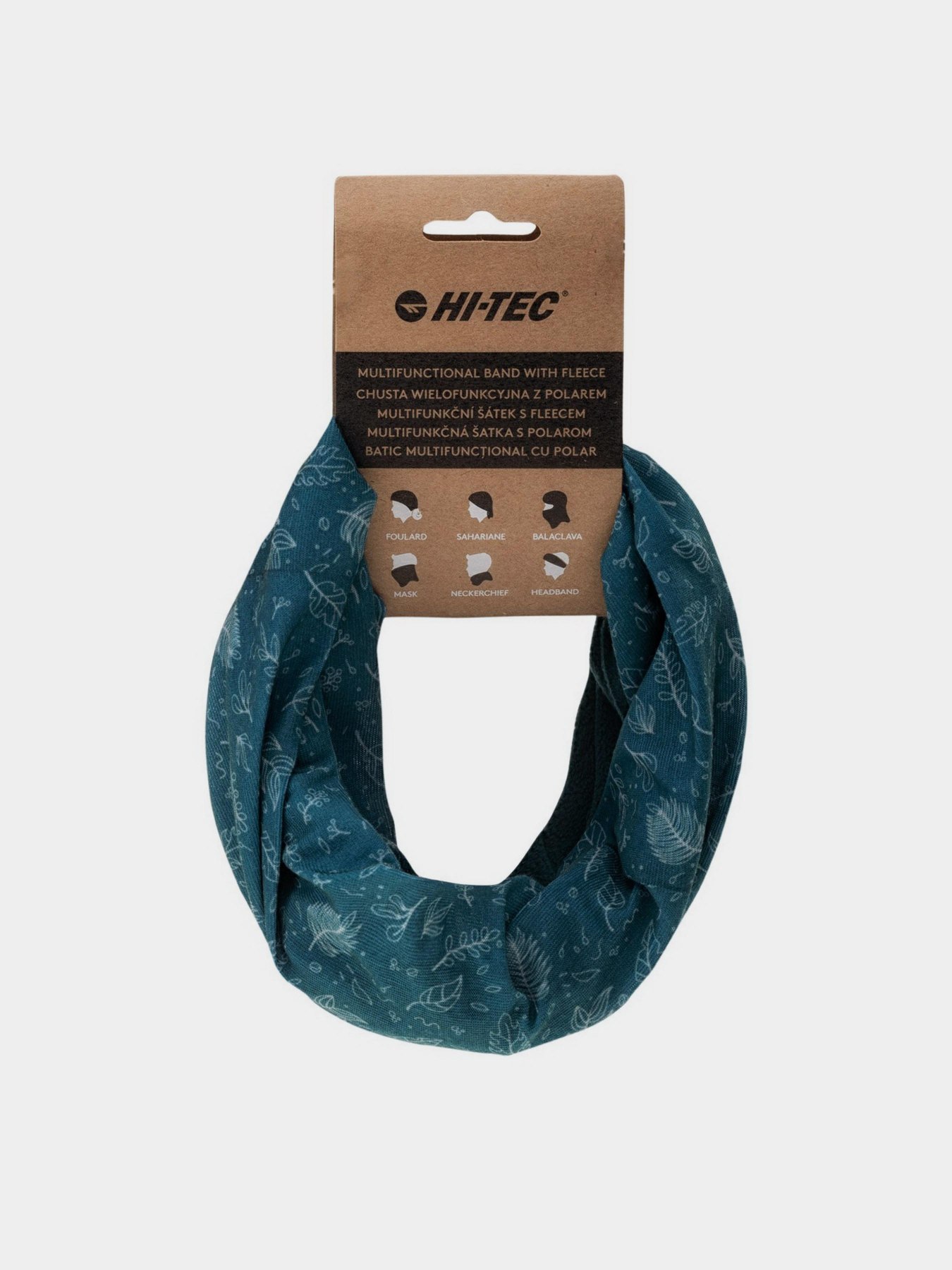 Шарфи та хустки Hitec Rine модель RINE-DEEP TEAL GREENERY/DP TEA Фото