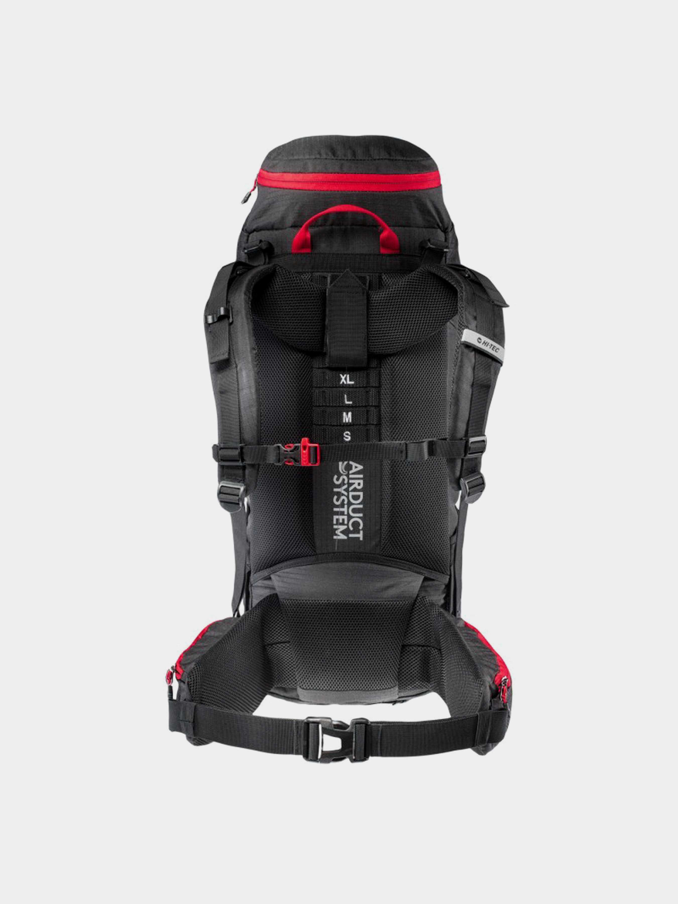 Рюкзаки Hitec Stone 75 модель STONE 75-BLACK/HIGH RISK RED Фото