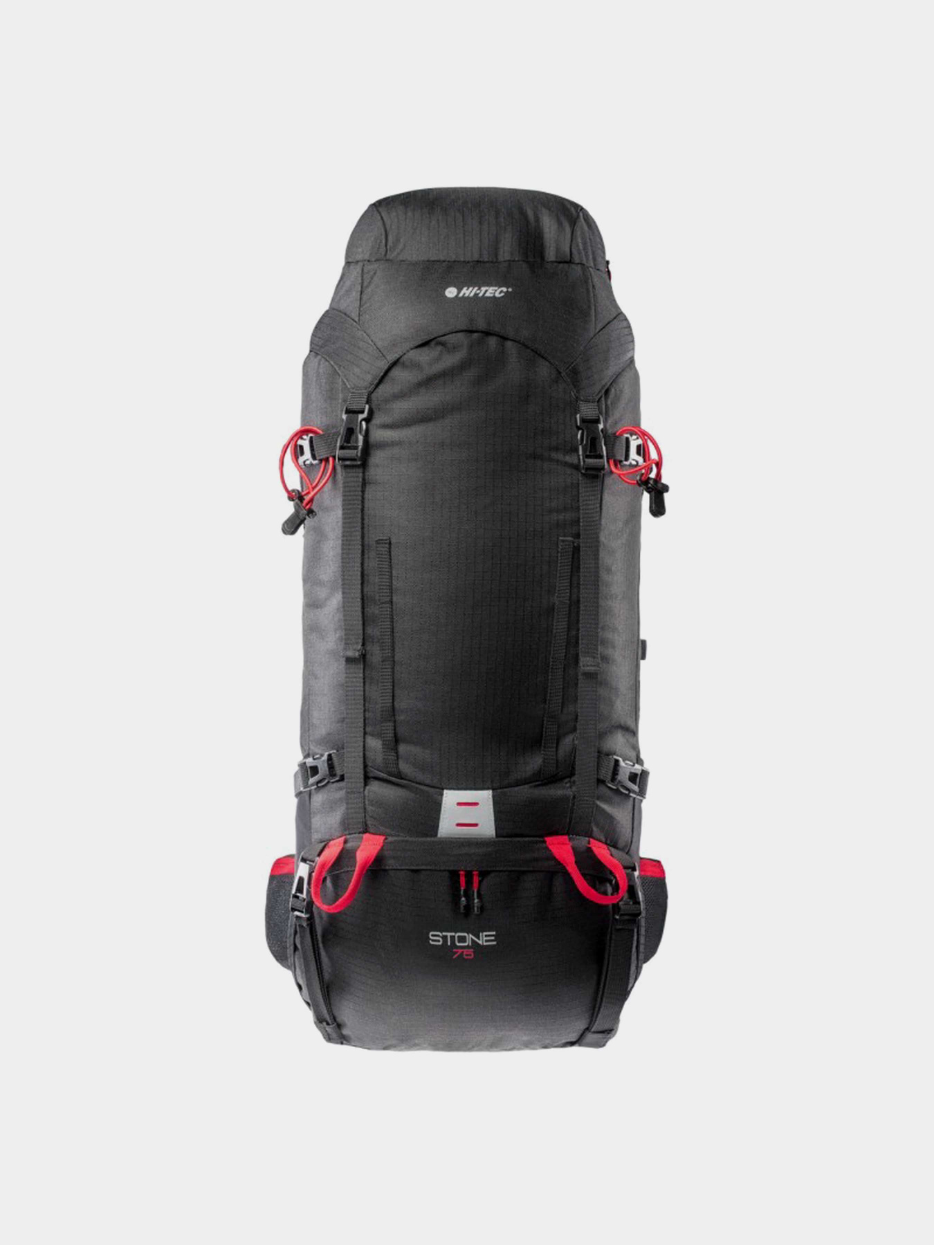 Рюкзаки Hitec Stone 75 модель STONE 75-BLACK/HIGH RISK RED Фото