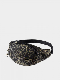 Сумки Iguana Monedero модель MONEDERO-BLACK/GOLD PRINT Фото