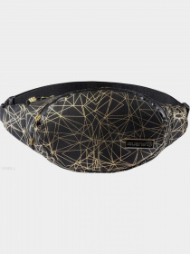 Сумки Iguana Monedero модель MONEDERO-BLACK/GOLD PRINT Фото