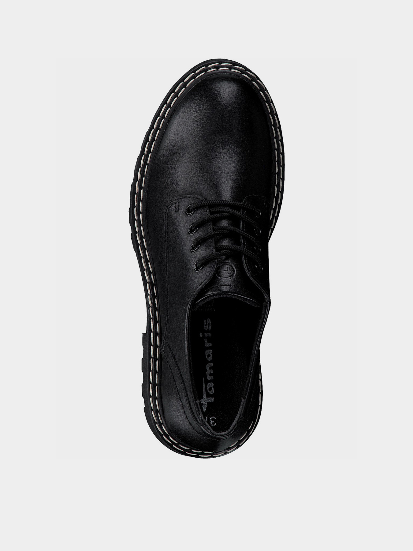 Туфли и лоферы Tamaris модель 1-1-23742-27 003 BLACK LEATHER Фото