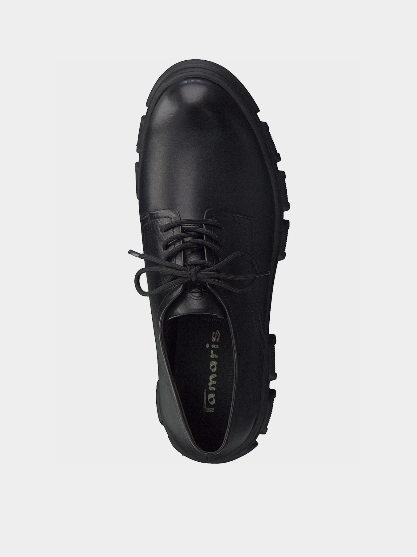 Туфли и лоферы Tamaris модель 1-1-23748-27 003 BLACK LEATHER Туфли и лоферы Tamaris модель 1-1-23748-27 003 BLACK LEATHER Фото