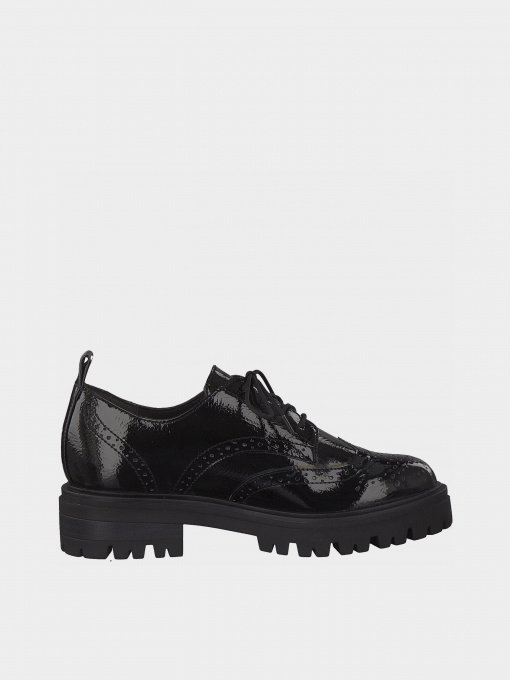 Напівчеревики Tamaris модель 1-1-23768-27 018 BLACK PATENT Фото