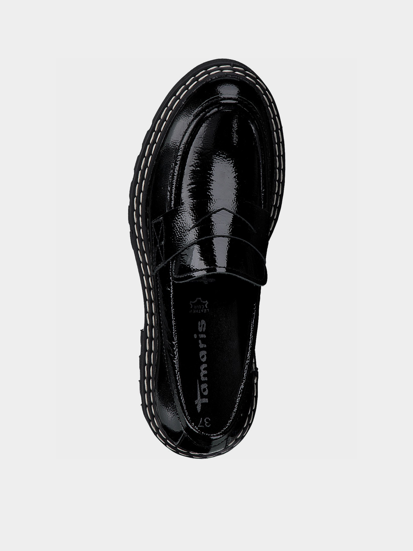 Туфлі та лофери Tamaris модель 1-1-24700-27 018 BLACK PATENT Фото