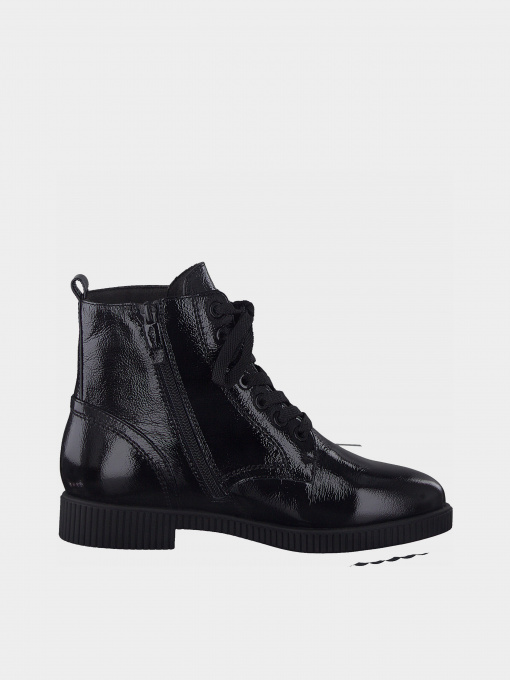Ботинки и сапоги Tamaris модель 1-1-25104-27 018 BLACK PATENT Фото
