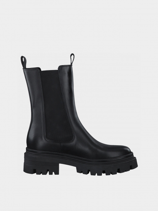 Черевики та чоботи Tamaris модель 1-1-25498-27 003 BLACK LEATHER Фото