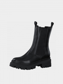 Черевики та чоботи Tamaris модель 1-1-25498-27 003 BLACK LEATHER Фото