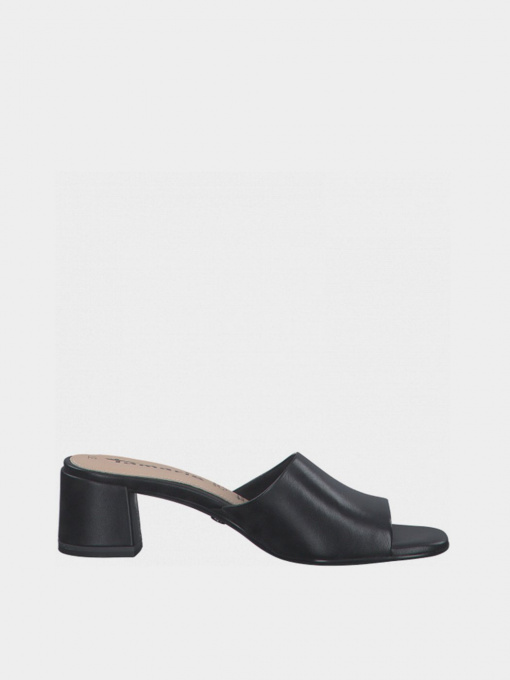 Шлёпанцы Tamaris модель 1-1-27204-28 003 BLACK LEATHER Фото