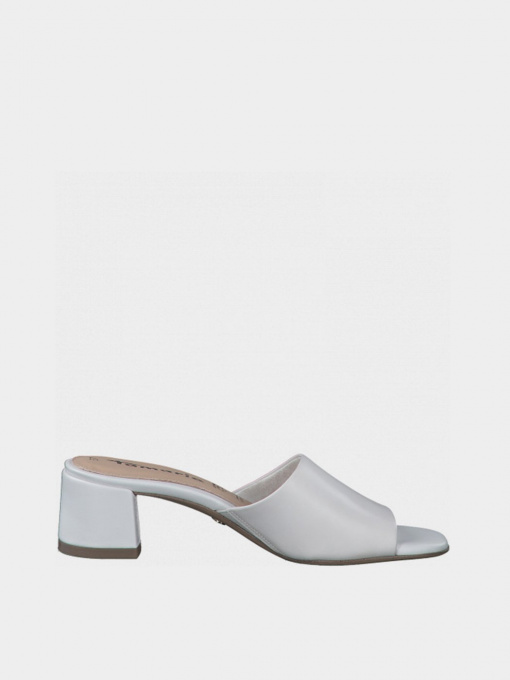 Шлёпанцы Tamaris модель 1-1-27204-28 117 WHITE LEATHER Фото