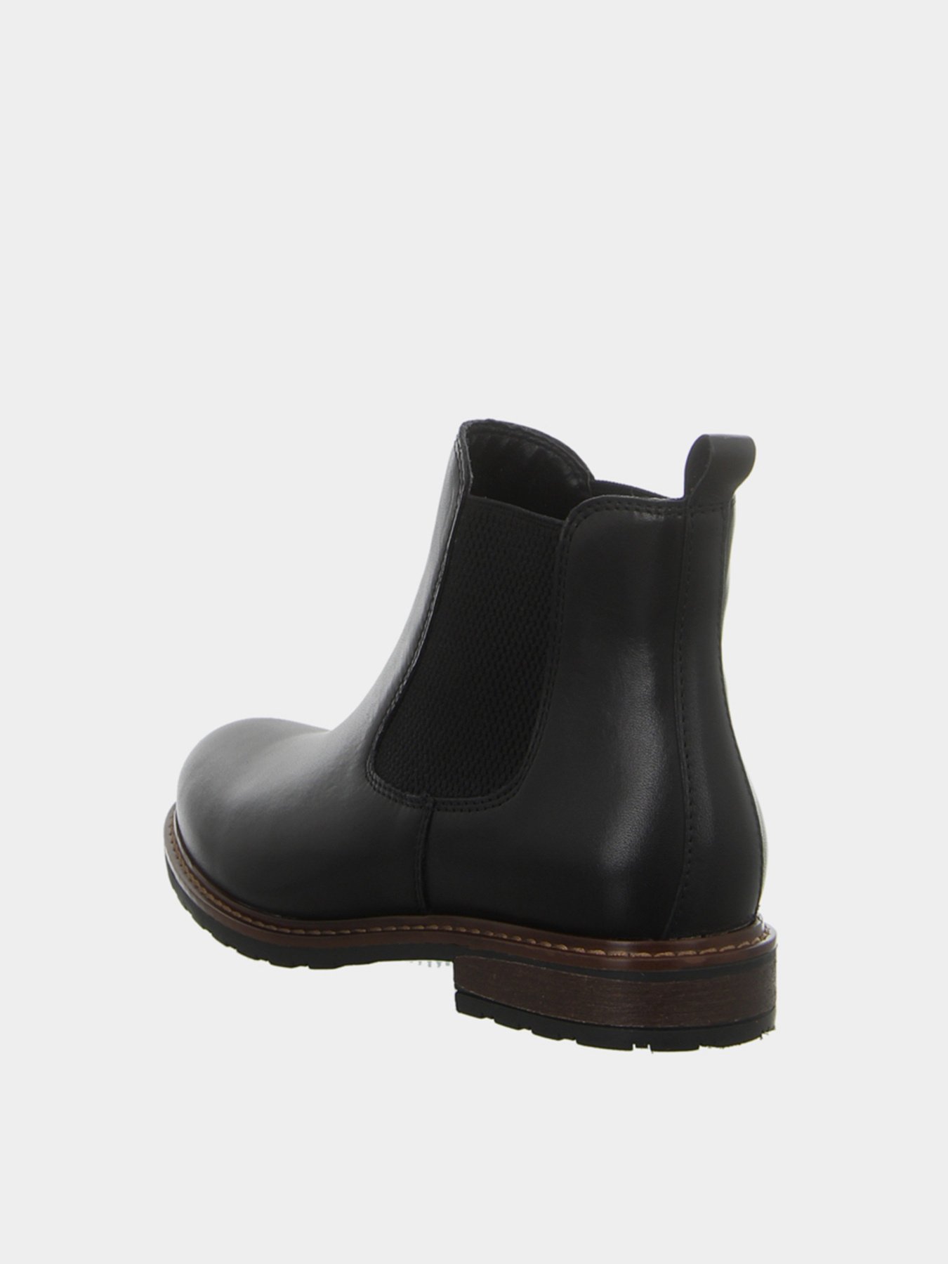 Ботинки и сапоги Tamaris модель 1-1-25056-29 003 BLACK LEATHER Ботинки и сапоги Tamaris модель 1-1-25056-29 003 BLACK LEATHER Фото