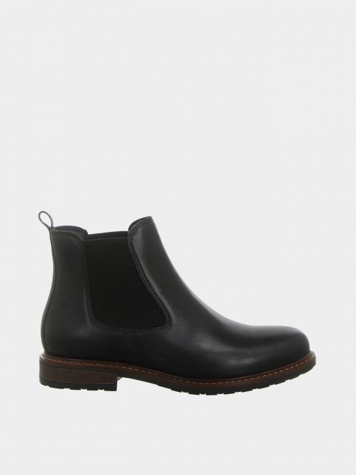 Ботинки и сапоги Tamaris модель 1-1-25056-29 003 BLACK LEATHER Фото