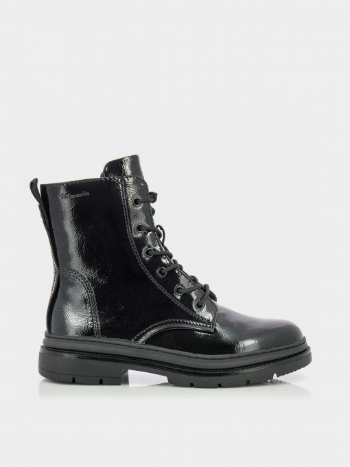 Черевики та чоботи Tamaris модель 1-1-25210-29 018 BLACK PATENT Фото